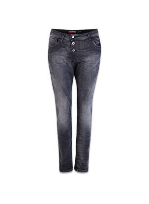 Blugi skinny negru PLEASE femeie