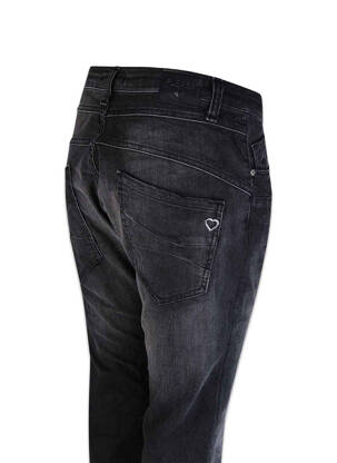 Blugi skinny negru PLEASE femeie