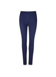 Pantalon slim albastru PIECES femeie