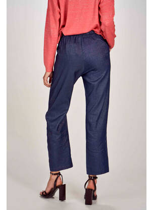 Pantalon drept albastru BELLITA femeie