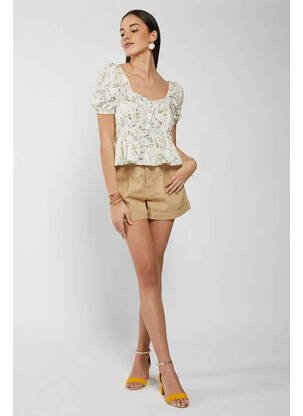 Cămașă bej NAF NAF femeie