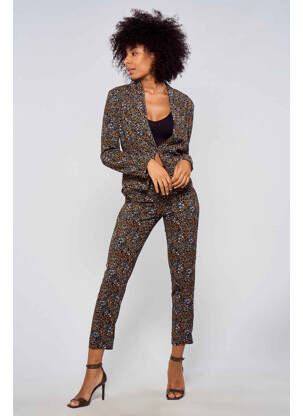 Pantalon chino negru LE TEMPS DES CERISES femeie