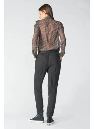 Pantalon slim negru LE TEMPS DES CERISES femeie