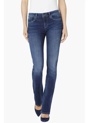 Blugi bootcut albastru PEPE femeie