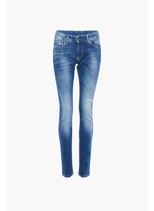 Blugi skinny albastru PEPE femeie
