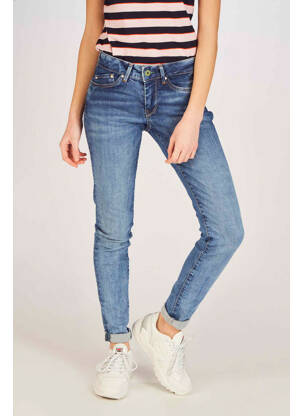 Blugi skinny albastru PEPE femeie