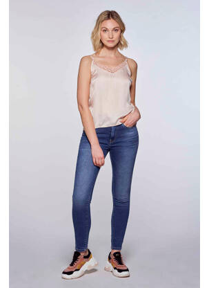 Blugi skinny albastru PEPE femeie