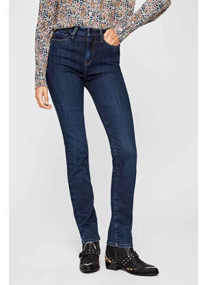 Blugi cu croială slim albastru PEPE femeie