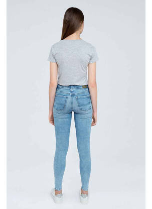 Blugi skinny albastru PEPE femeie