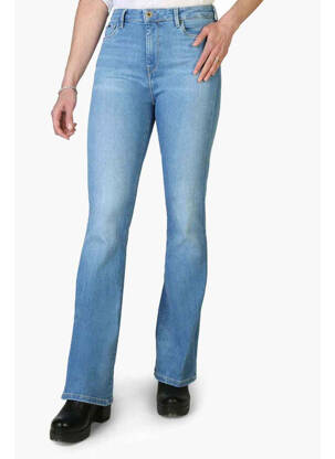 Blugi bootcut albastru PEPE femeie