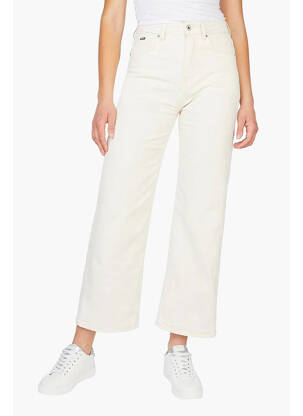 Blugi cu croială largă alb PEPE JEANS femme