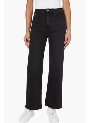 Blugi cu croială largă negru PEPE femeie