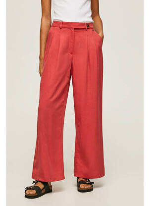 Pantalon evazat roșu PEPE JEANS femeie