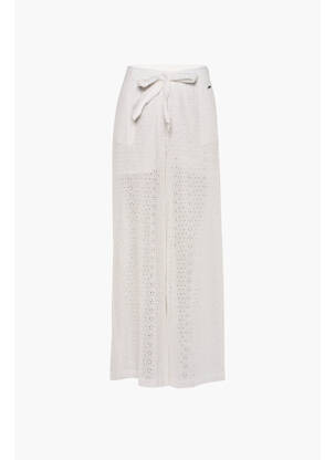 Pantalon evazat alb PEPE JEANS femeie