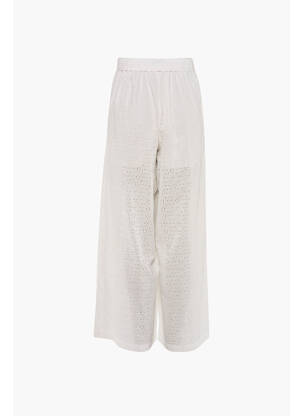 Pantalon evazat alb PEPE JEANS femeie