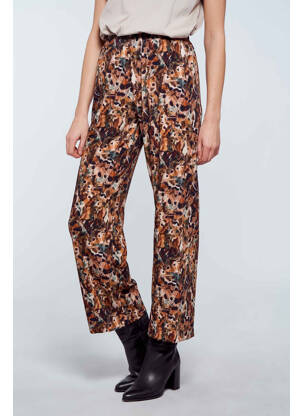 Pantalon evazat maro PLEASE femeie