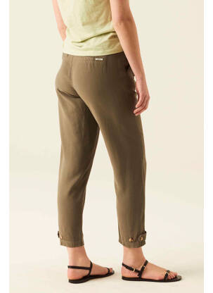 Pantalon chino verde GARCIA femeie