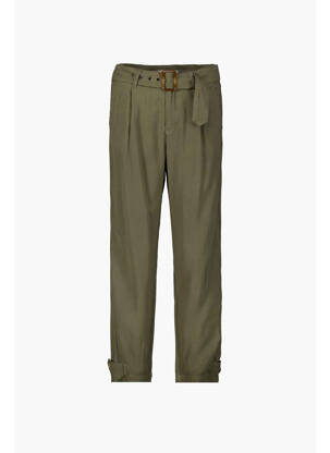 Pantalon chino verde GARCIA femeie