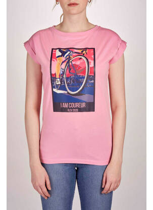 Tricou roz R.EV 1703 BY REMCO EVENPOEL  femeie