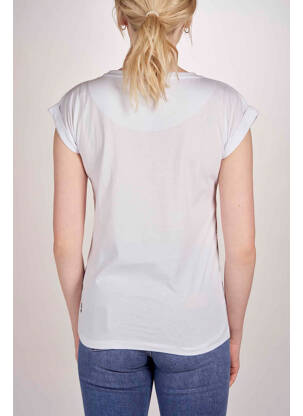 Tricou alb R.EV 1703 BY REMCO EVENPOEL  femeie
