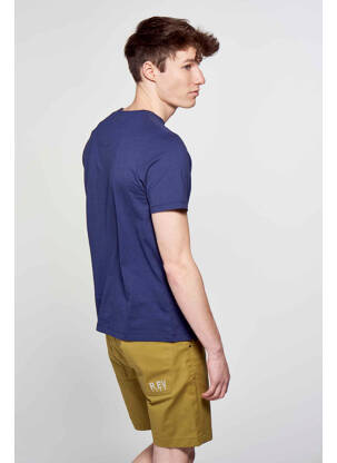 Tricou albastru R.EV 1703 BY REMCO EVENPOEL  bărbat