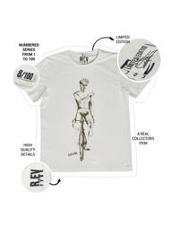 Tricou alb R.EV 1703 BY REMCO EVENPOEL  homme