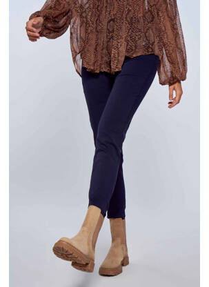 Pantalon 7/8 albastru NAF NAF femeie