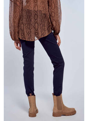 Pantalon 7/8 albastru NAF NAF femeie