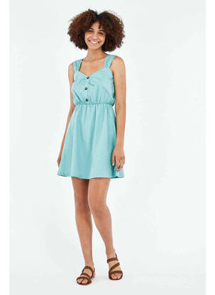 Rochie scurtă albastru NAF NAF femeie