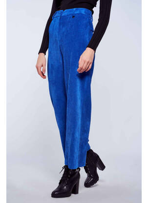 Pantalon chino albastru AMELIE & AMELIE femeie