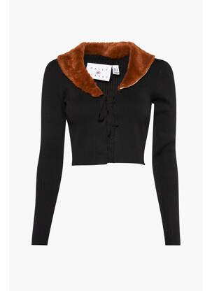 Vestă cu mâneci lungi maro DAISY STREET femeie