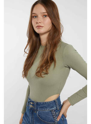 Body de lenjerie verde TALLY WEIJL femeie