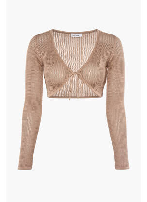 Vestă cu mâneci lungi bej TALLY WEIJL femeie