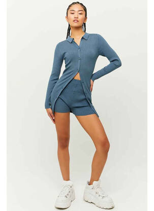 Rochie scurtă albastru TALLY WEIJL femeie