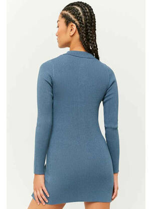 Rochie scurtă albastru TALLY WEIJL femeie