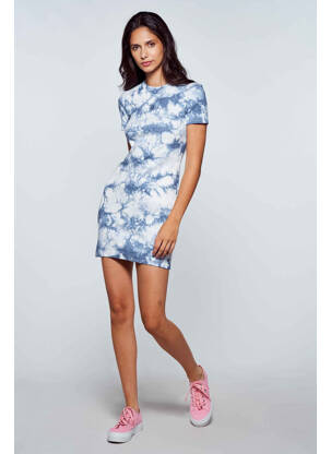 Rochie scurtă albastru TALLY WEIJL femeie