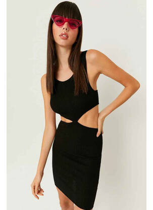 Rochie scurtă negru TALLY WEIJL femeie