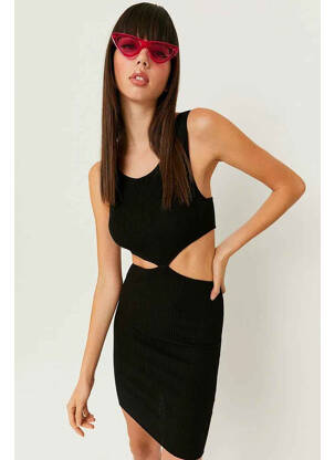 Rochie scurtă negru TALLY WEIJL femeie