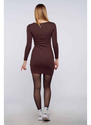 Rochie scurtă maro TALLY WEIJL femeie