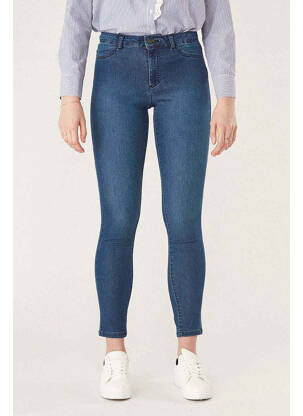 Pantalon chino albastru NAF NAF femeie