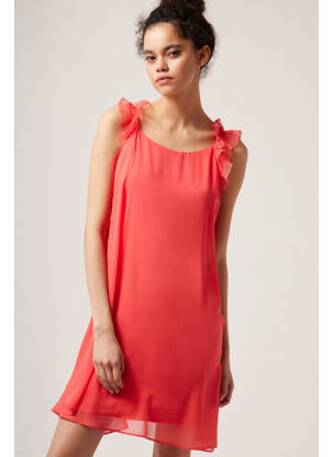 Rochie scurtă portocaliu NAF NAF femeie