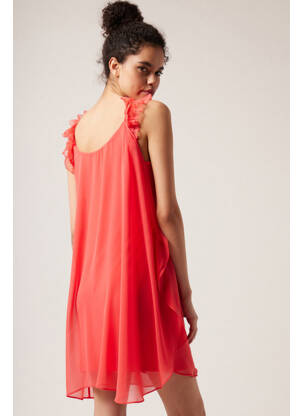 Rochie scurtă portocaliu NAF NAF femeie
