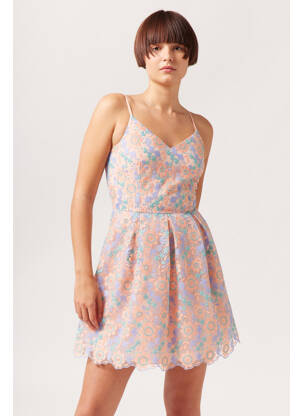 Rochie scurtă albastru NAF NAF femeie