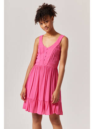 Rochie scurtă roz NAF NAF femeie