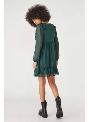 Rochie scurtă verde NAF NAF femeie