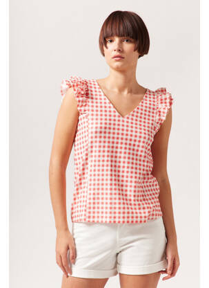 Tricou roșu NAF NAF femeie