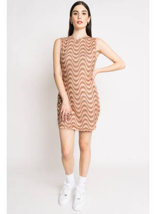 Rochie scurtă maro DAISY STREET femeie