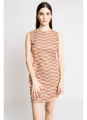 Rochie scurtă maro DAISY STREET femeie