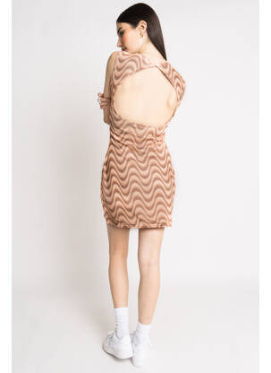 Rochie scurtă maro DAISY STREET femeie