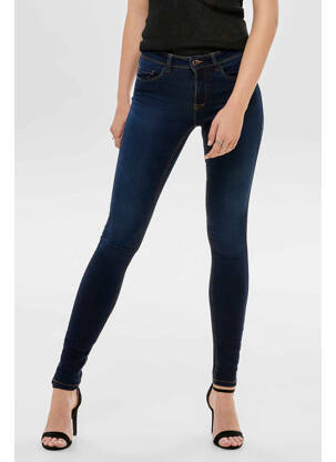 Blugi skinny albastru ONLY femeie